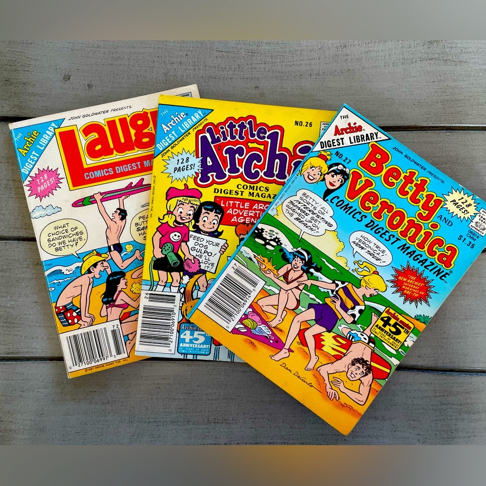Archie comics digest magazine 1987